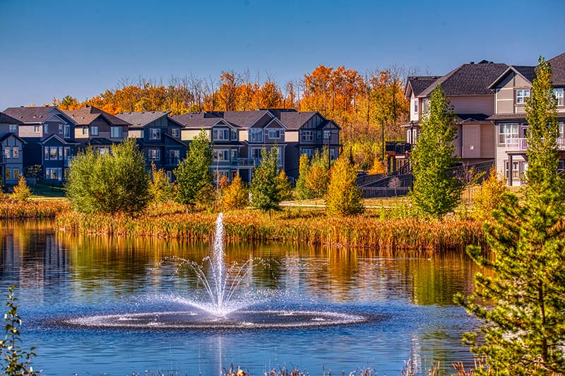 Desrochers Villages Community Fountain